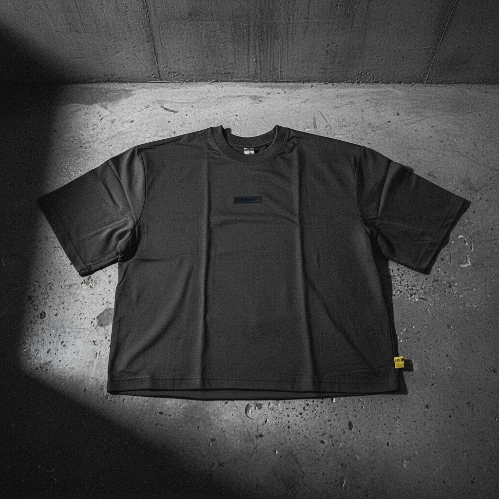 WRONG TAG TEE — PREMIUM CROPPED BOXY TEE IN CEDAR