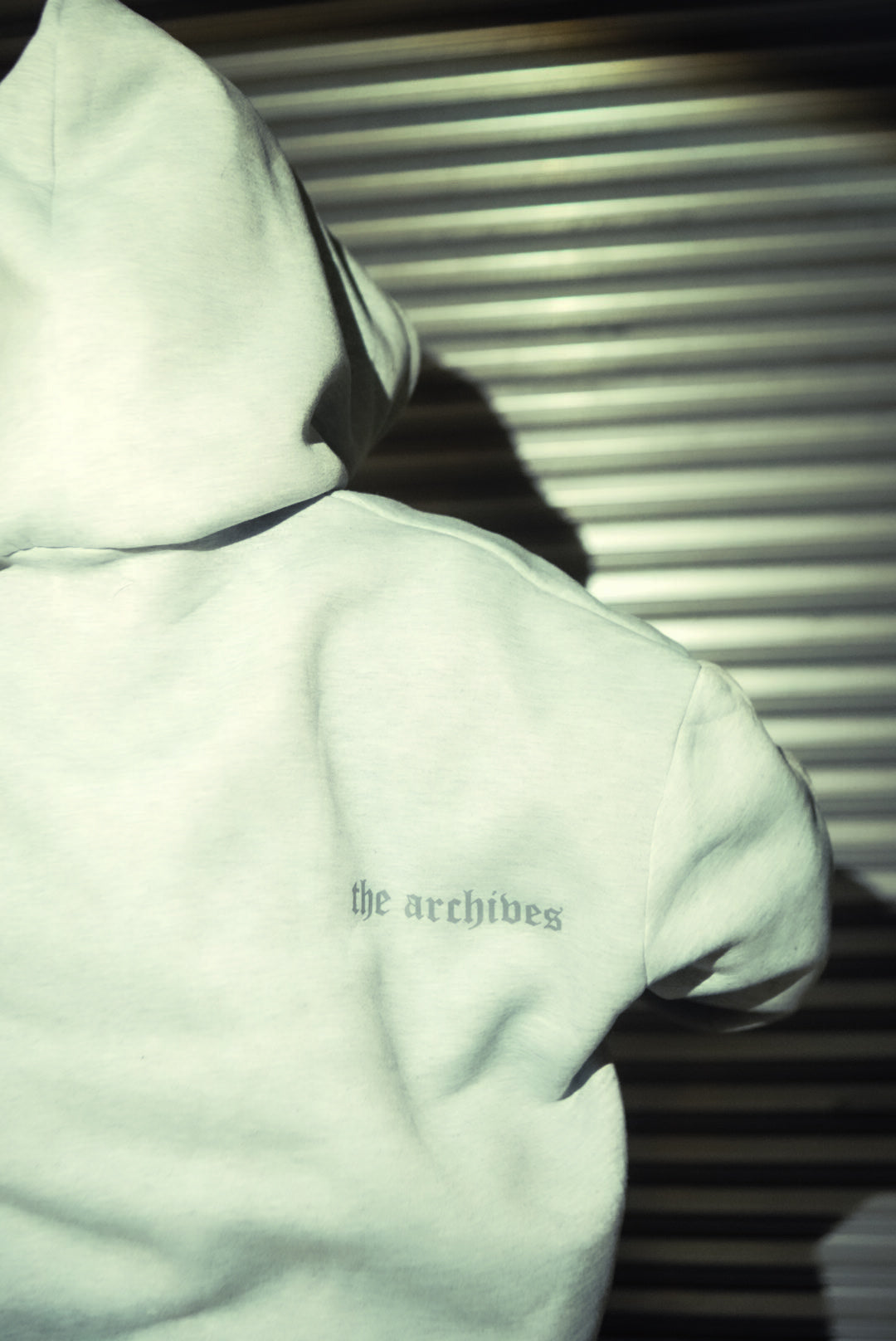 Deconstruct Suade Hoodie in Gryish