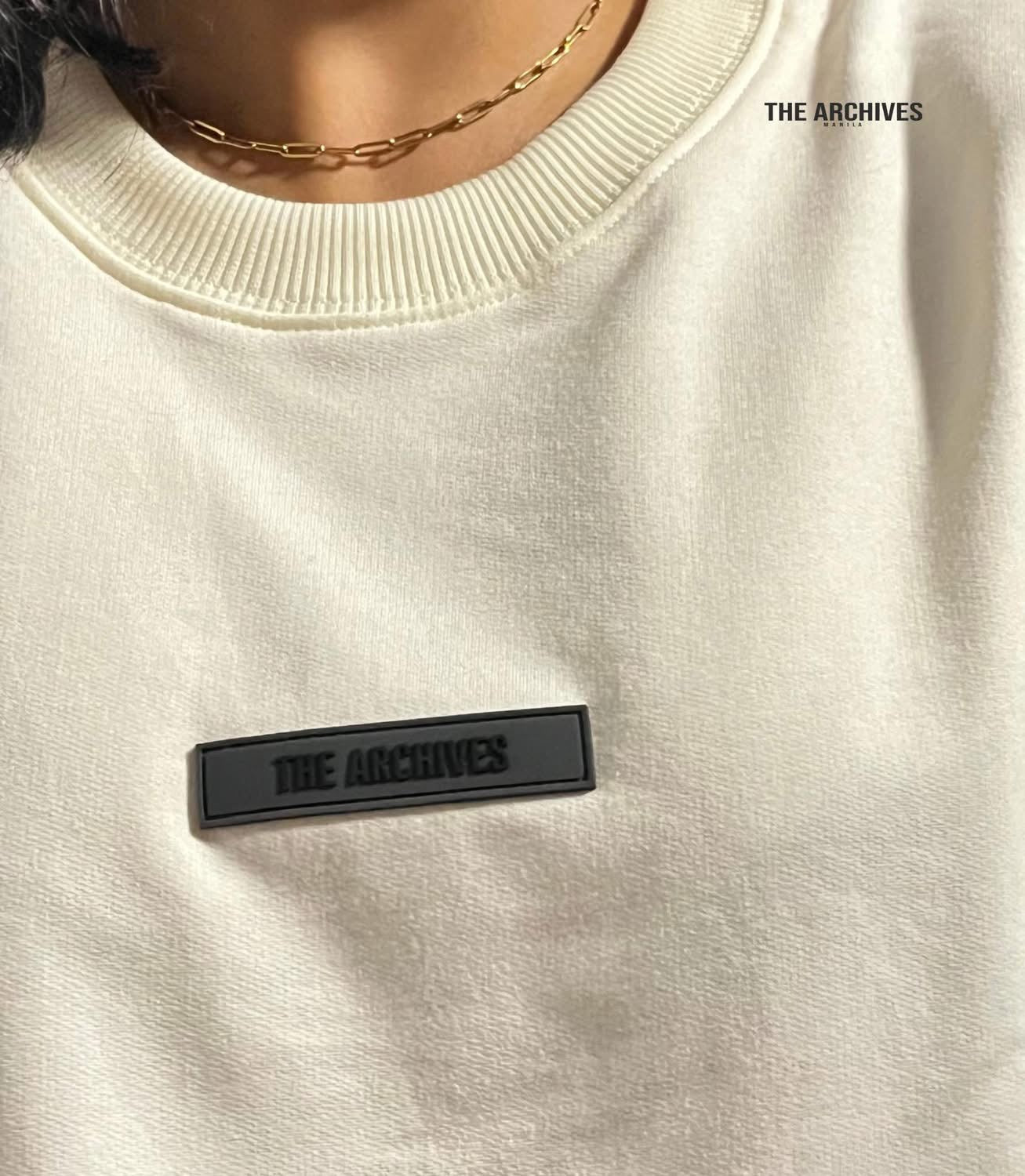 WRONG TAG TEE — PREMIUM CROPPED BOXY TEE IN OFFWHITE
