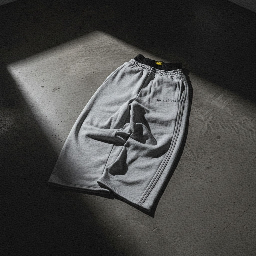 Suade Track Jogger in Gryish