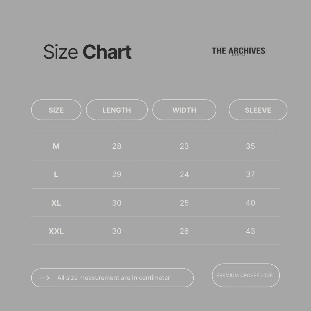 WRONG TAG TEE — PREMIUM CROPPED BOXY IN DARK