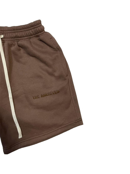 PREMIUM SWEATSHORT — CEDAR BROWN